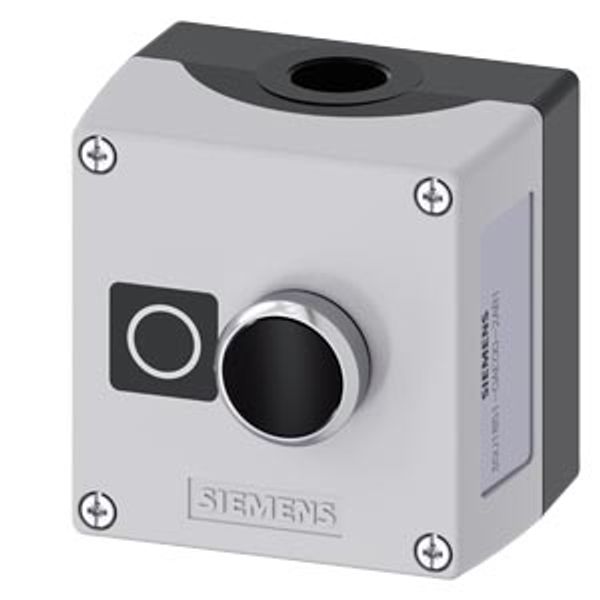 Enclosure for command devices, 22 mm, round image 1