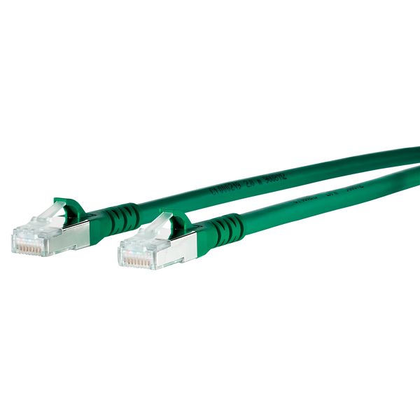 Patch cord Cat.6A AWG 26 40.0 m green image 2