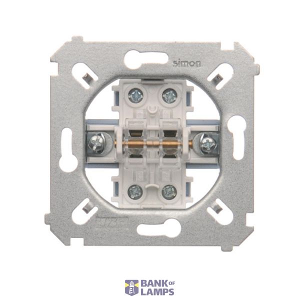 Double two-way switch, (Mechanism), 10AX, Screw, N/A image 1