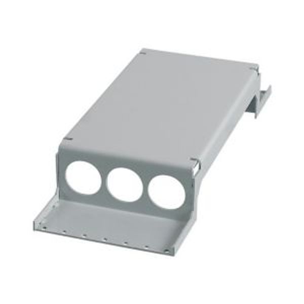 XSPTV41006 Top panel, WxD=1000x600mm, IP42, grey image 2