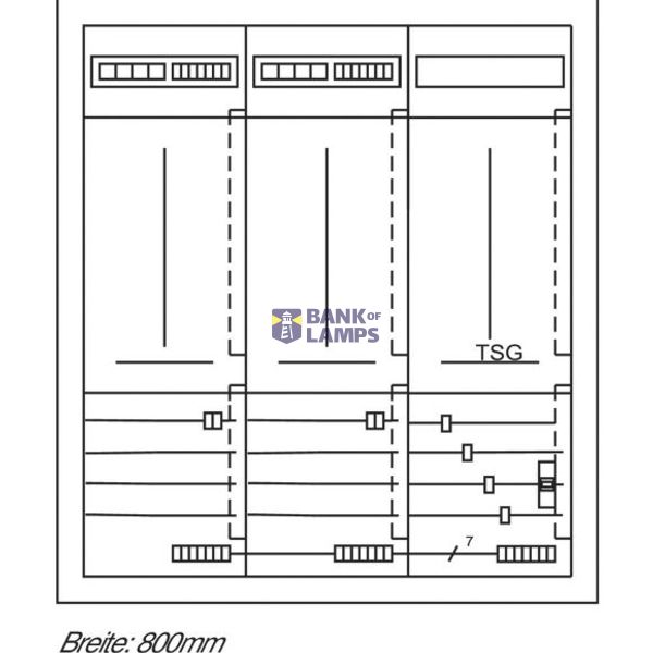 ZSD-2T/095 Eaton Metering Board ZSD meter cabinet equipped image 1