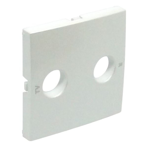 COVER PLATE FOR R - TV SOCKETS ICE image 2