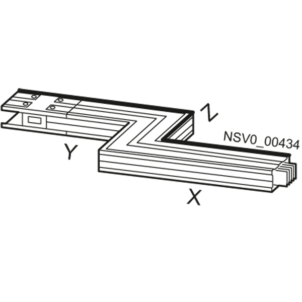 BD2A-400-ZR-X*/Y*/Z* Z UNIT RIGHT X/Y 0,36M-0,60M, Z 0,14M-1,25M 160-400A image 1