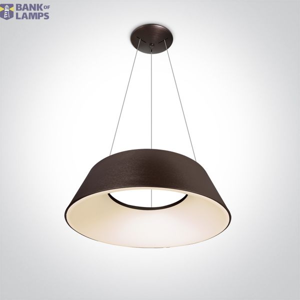 BRUSHED BROWN PENDANT 60W WW IP20 230V image 1