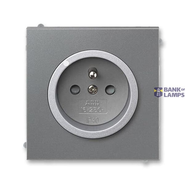 5599M-A02457 73 Socket outlet with earthing pin, with surge protection image 1