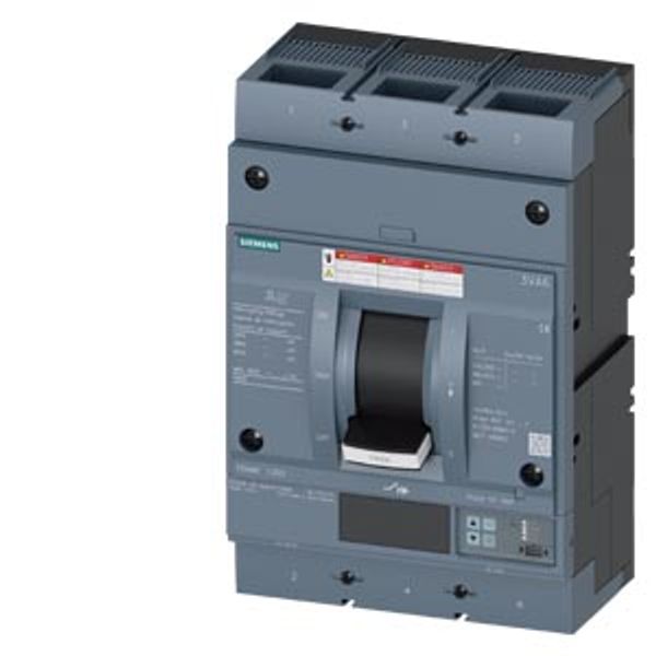 circuit breaker 3VA6 UL Frame 1000 breaking capacity class H 65 kA @ 480 V image 1