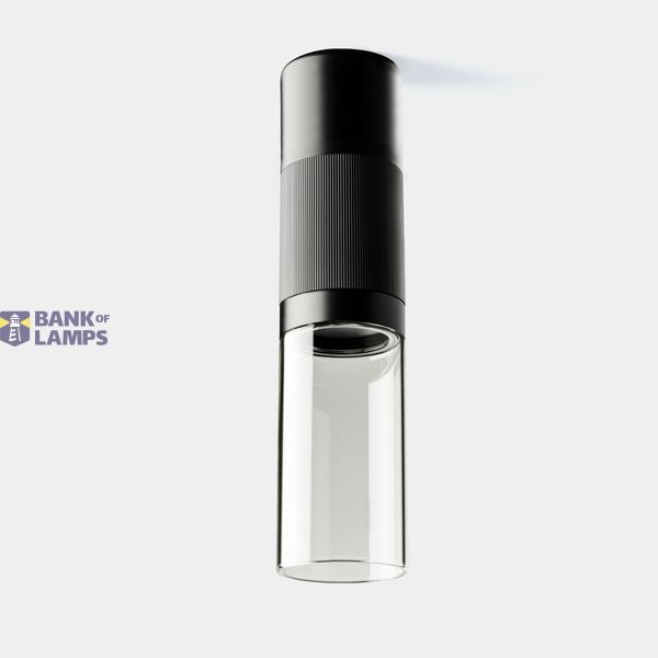 Ceiling fixture Iris Downlight Surface 17.3W LED warm-white 2700K CRI 90 DALI-2 Black IP23 741lm image 1