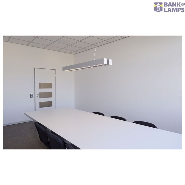 RIFFA PD-102 pendant, silver grey, 2x G5, 2x 54W, dimmable image 4