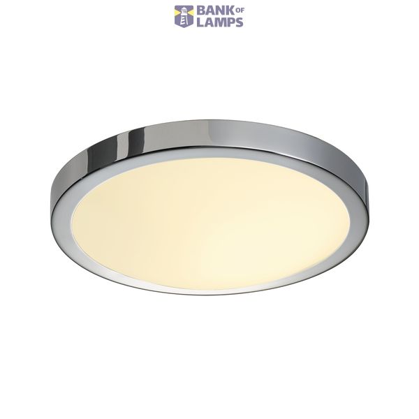 CORONA ceiling light, CL-1, round, chrome, E27, max. 60W image 1