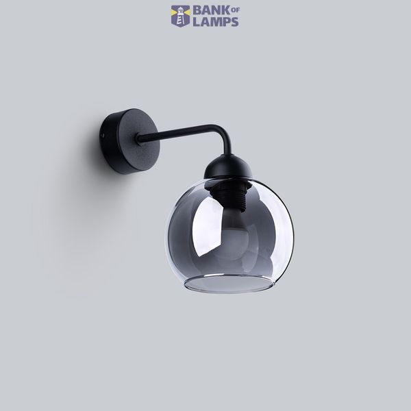 WALL LAMP ALINO 1 BLACK E27 1X60 IP20 image 5