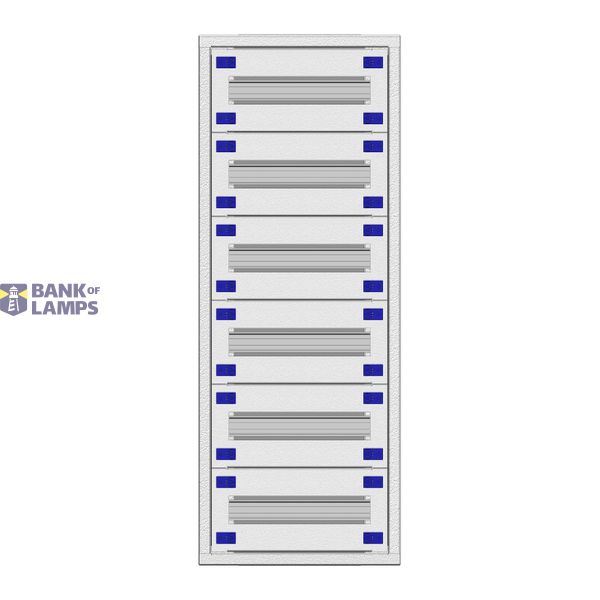 Modular chassis 1-18K, 6-rows, complete image 1