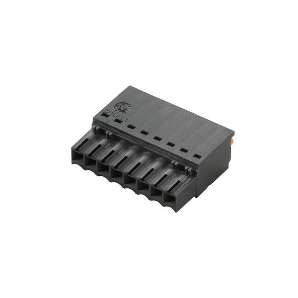 PCB plug-in connector, female plug, 3.50 mm, Number of poles: 5, 180°, PUSH IN with actuator, Clamping range, max. : 1.5 mm², Box image 1