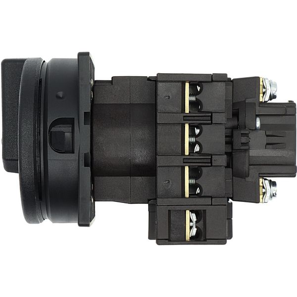 P1-25/EA/SVB-SW/N Main switch, P1, 25 A, flush mounting, 3 pole + N, STOP function, With black rotary handle and locking ring, Lockable in the 0 (Off) position image 16
