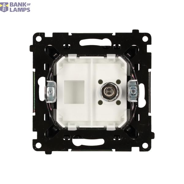 Sourface mounted foldable box, white image 1