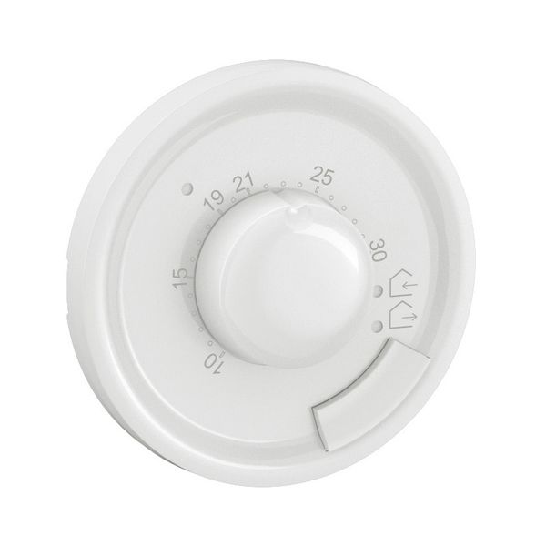ROOM THERMOSTAT HV/AC ROCKER WHITE image 3