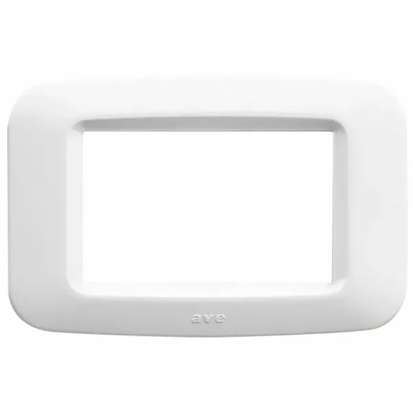 YES MOULDED FR.PLATE 3M. BANQ.WHITE image 1