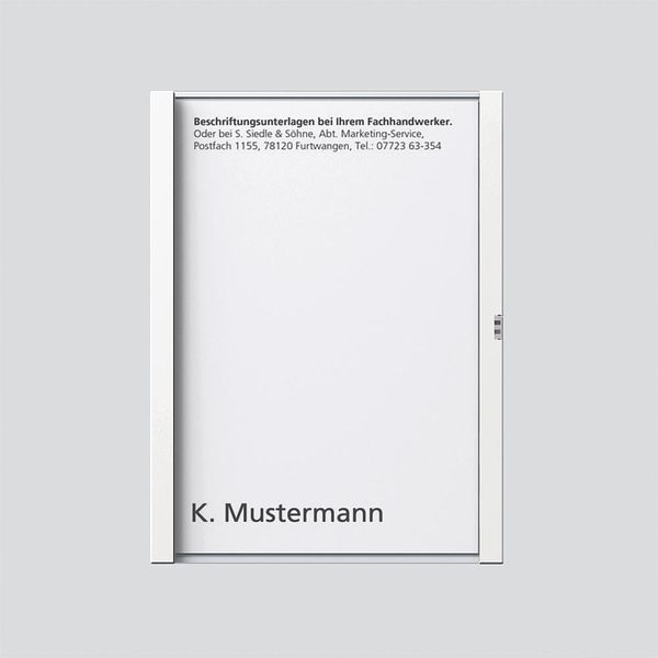 TM 612-1, BTM 650-01 W Nameplate complete image 1