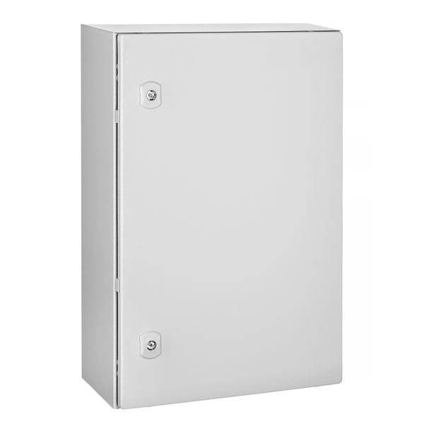 Wall-mounted enclosure 1 door IP66 H=600 W=400 D=210mm image 1