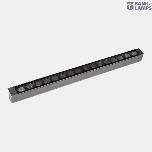Lineal lighting system IP65 Cube Pro Linear Comfort 1000mm Surface LED 67.6W LED warm-white 3000K Urban grey 5056lm image 1