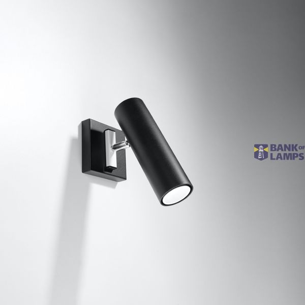 WALL LAMP DIREZIONE BLACK GU10 1X40W IP20 image 7