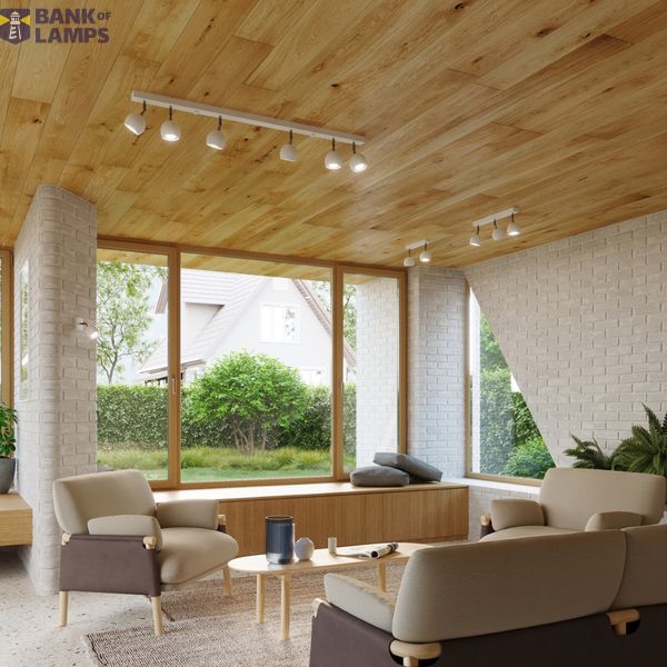 CEILING LAMP OCULARE 6L WHITE GU10 6X40W IP20 image 4