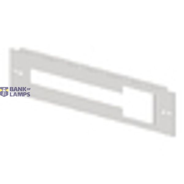 Slotted front plate 2G3 sheet steel, cutout for CEE and 16MW image 2