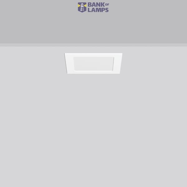 TOLEDO FLAT square, 11 W, 730 lm, 830, white, on/off Recessed downligh image 2