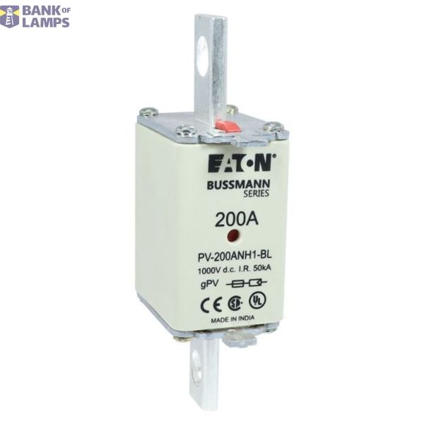 PV-200ANH1-BL Eaton Bussmann series photovoltaic fuses image 1