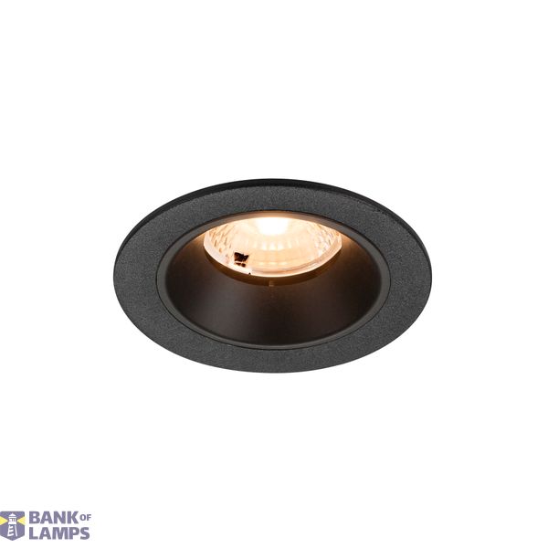 NUMINOS© S recessed ceiling light 2700K 40ø IP20 round bl image 1