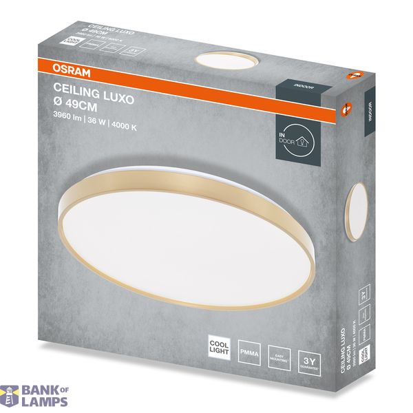 CEILING LUXO 36W 840 IP20 GD OSRAM image 2