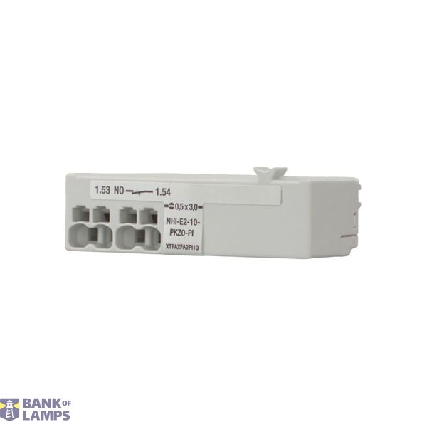 Standard auxiliary contact NHI-E, 1 N/O, Can be fitted to the front, P image 1
