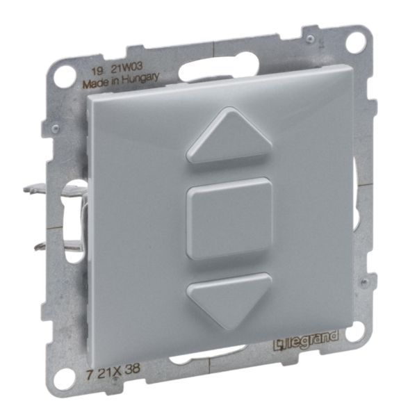 ROLLER BLIND PUSH BUTTON ALUMINIUM image 1