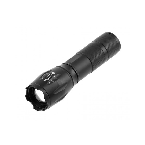 LED flashlight on 3xAAA batteries with SOS function and zoom, 5 W, 300 lm, 6400K, 200 m, IP44 image 1
