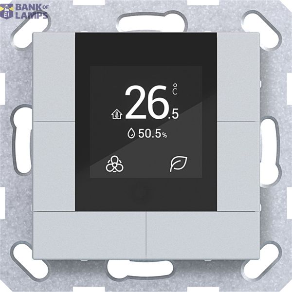 Room controller KNX Secure, TFT, bus connection, A.x/C.x, light white image 1