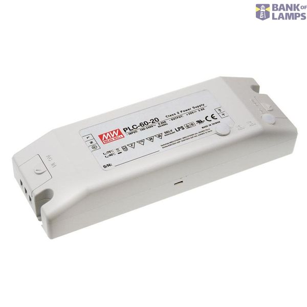 MeanWell PLC-60 SNT Class2 PFC 62W 48V/1,3A CV+CC image 1
