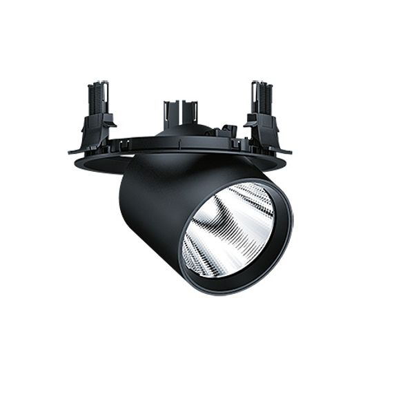 V2-R L 3800-927-65 LDO FL BK BK - ceiling-recessed luminaire image 1