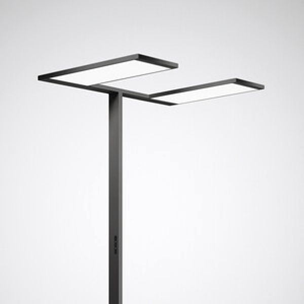 Free-standing luminaires Luceos S Prisms Black ETDD 124W 17400lm Wide reduced glare UGR19 (W19) IK02 3 SDCM image 1