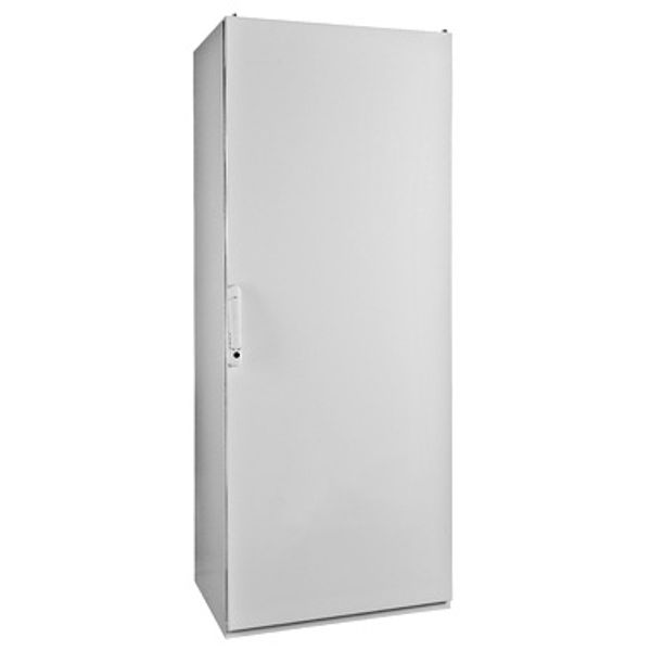 Stainless steel enclosure 1 door IP55 H=2000 W=1000 D=600mm image 1