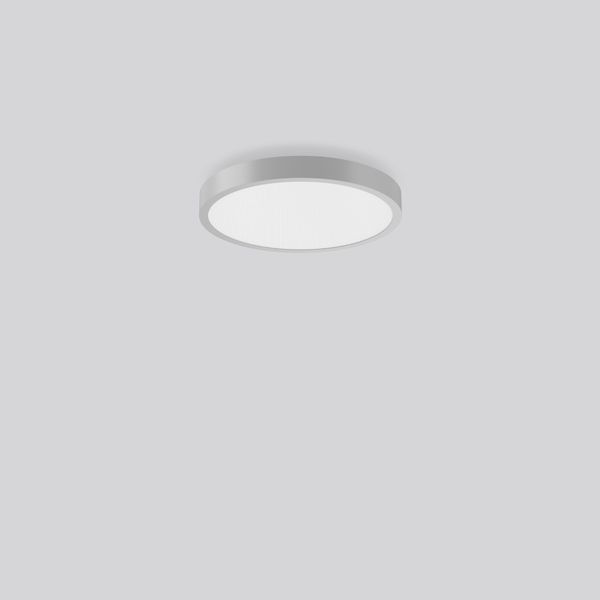 TRIONA round, 28 W, 3250 lm, 840, silver, DALI Ceiling and wall lumina image 2