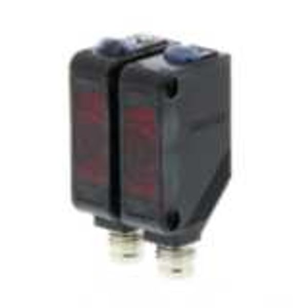 Photoelectric sensor, rectangular housing, red LED, through-beam, 10 m E3Z 4046D image 2