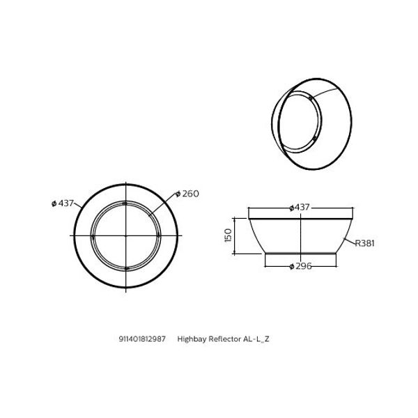 Ledinaire High-bay, Accessory image 2