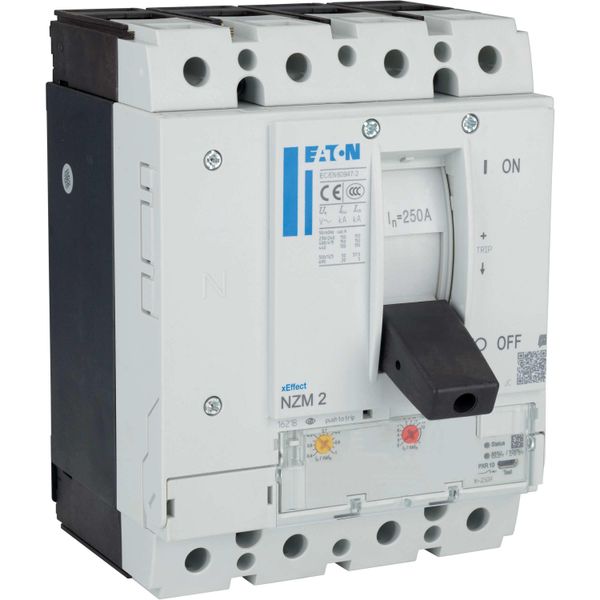 NZMH2-4-AX250 NZM2 PXR10 circuit breaker, 250A, 4p, Screw terminal image 14