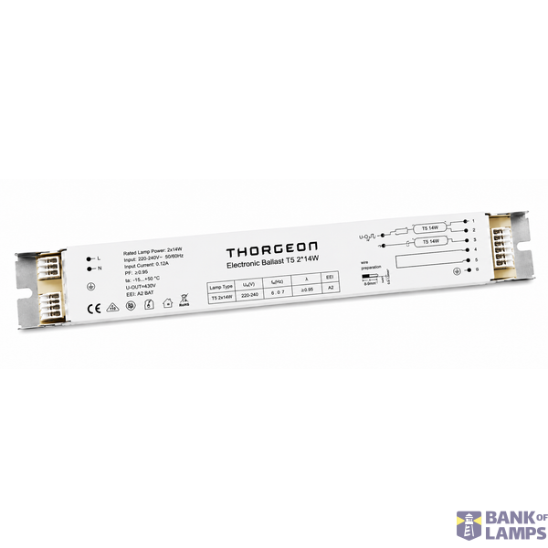 Electronic Ballast T5 2*14W image 1