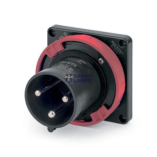 FLUSH MOUNTING APPLIANCE INLET 60A 4P 5W image 1