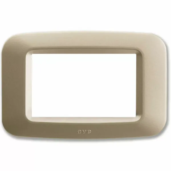 YES MOULDED FR.PLATE 3M.CHAMPAGNE image 1
