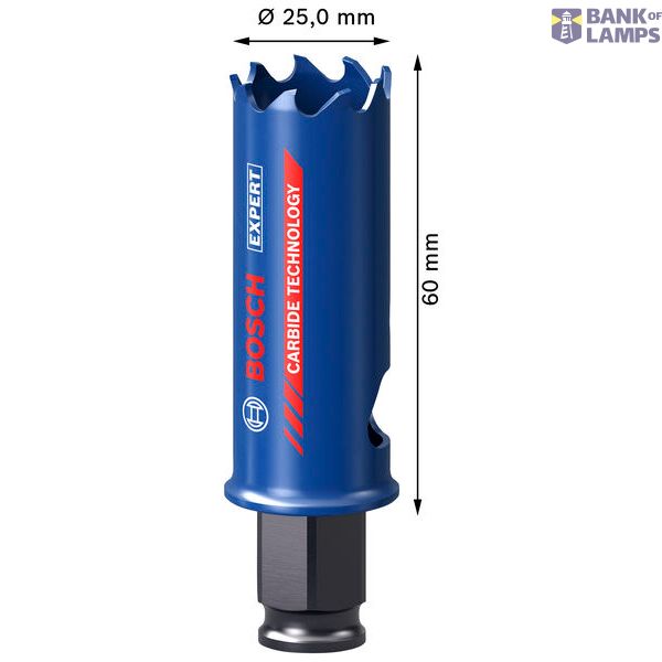 EXPERT Tough Material Hole Saw 25 mm image 2