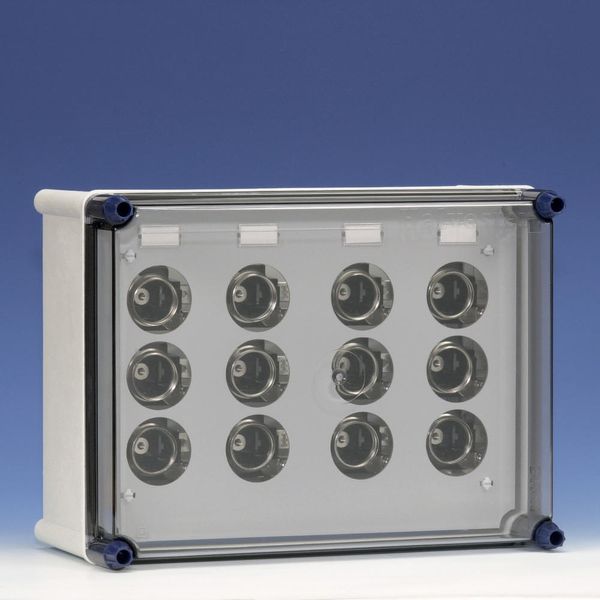 Power distr.encl. 4x63A DIII incl. bus bars image 2