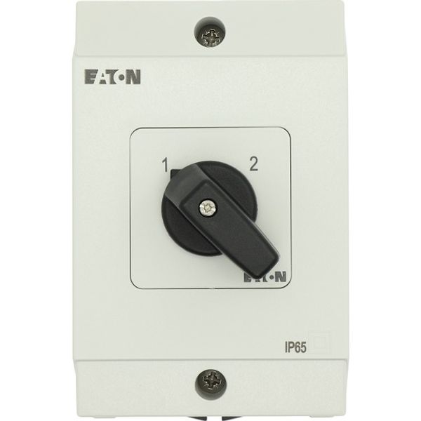 T0-4-11/I1 Multi-speed switches, T0, 20 A, surface mounting, 4 contact unit(s), Contacts: 8, 90 °, maintained, Without 0 (Off) position, 1-2, Design number 11 image 4