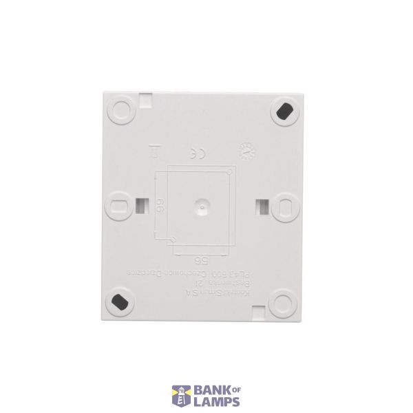 Double socket outlet with earthing IP44 version and shutters - flap in colour of the cover, 16A, quick connection, black matt image 1