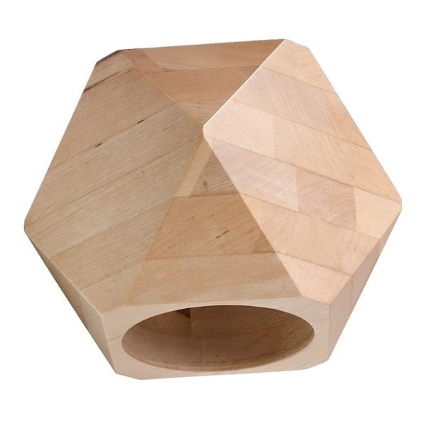 WOODY WALL LAMP NATURAL WOOD G9 1X40W IP20 image 1